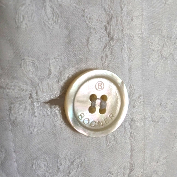 Bogner Jacket Floral print Quarter Sleeves V Neck Sunflower 🌻 - Picture 4 of 6